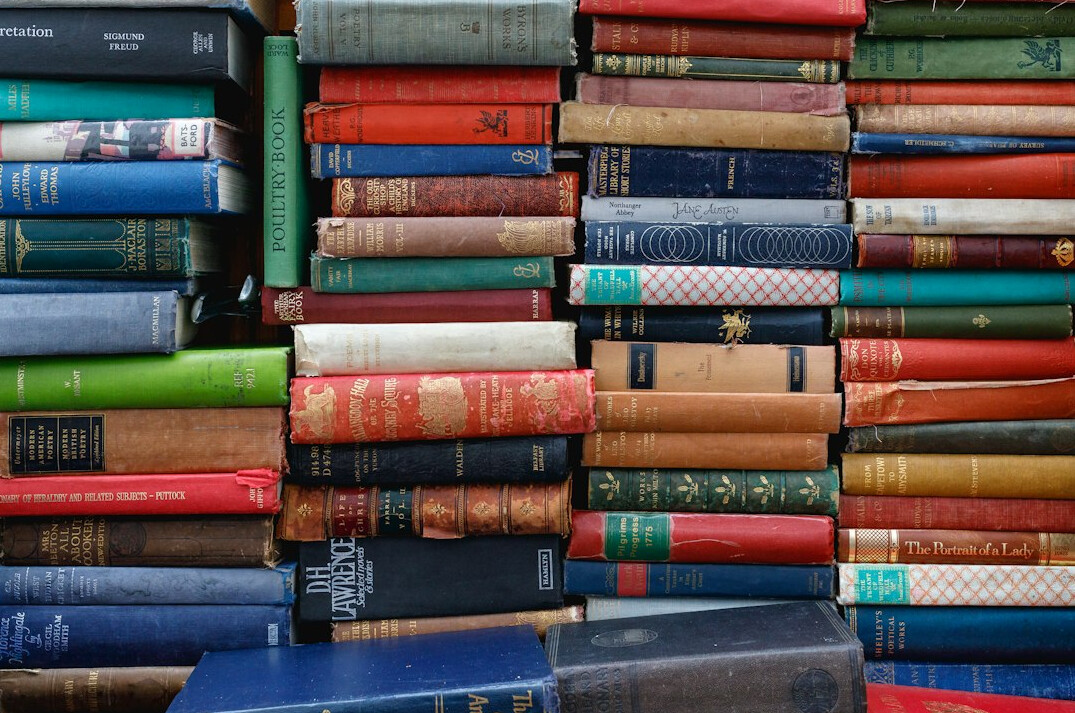 old library books